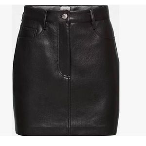 Aritzia Wilfred Black Chemistry Skirt NWT